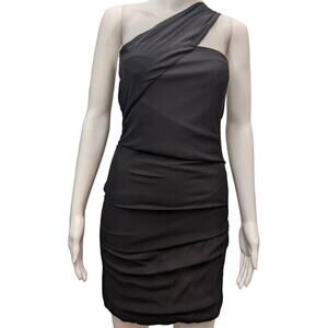 Rag & Bone Dress  Size 2 Silk One Shoulder Wedding Guest Formal Date Night LBD